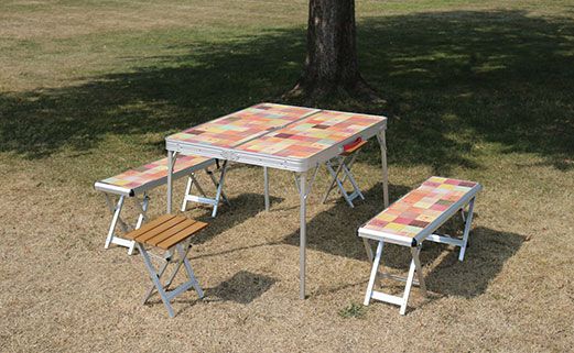 Folding Camp Table and Chair