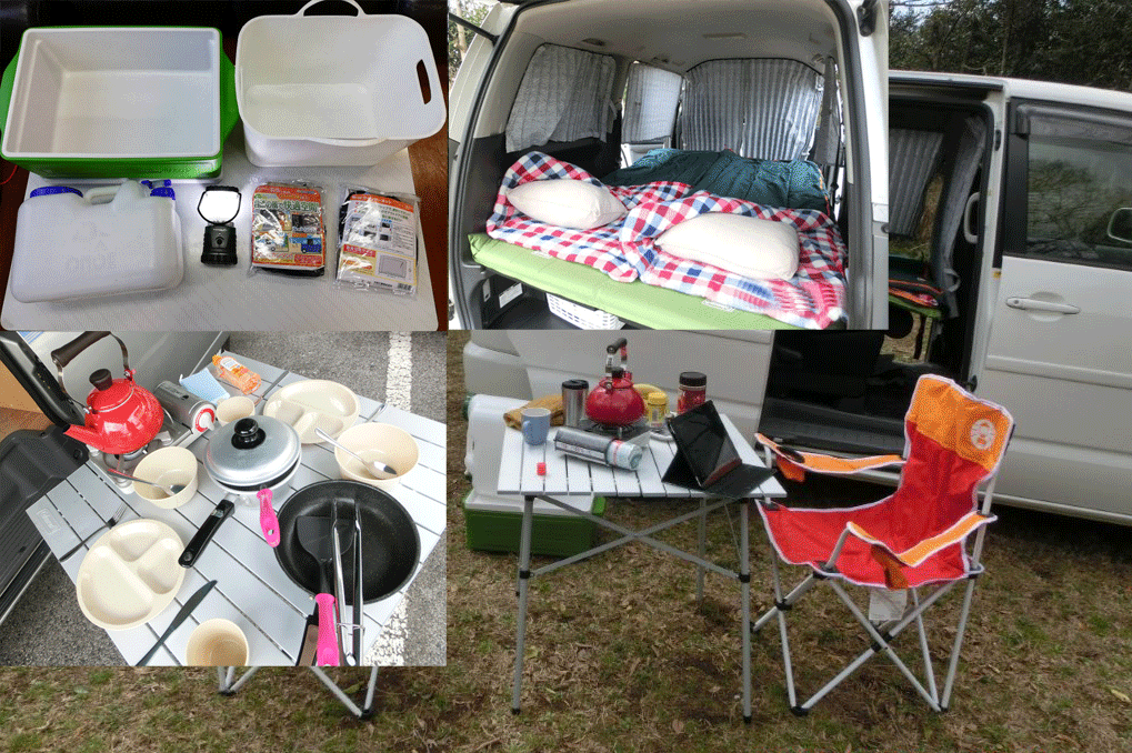 Camping Equipments set (for type K&E only)
